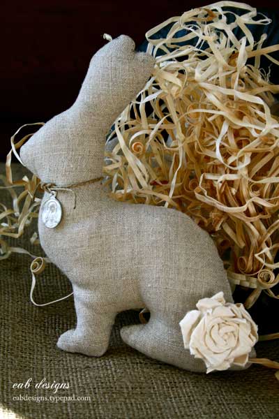 Linen bunny