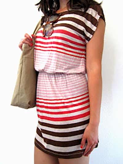 Cinch dress cover up