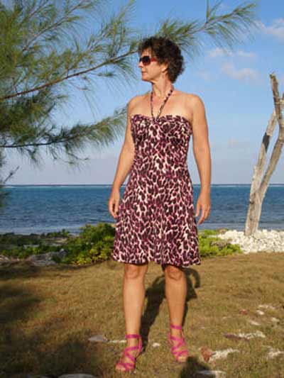 Knit halter dress pattern