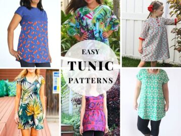 Tunic Patterns - Stylish, Fun, And Quick To Sew ⋆ Hello Sewing