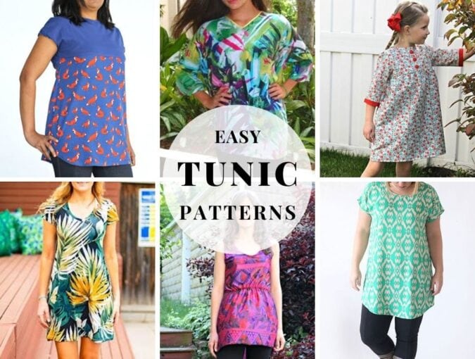 Tunic Patterns Stylish, Fun, And Quick To Sew ⋆ Hello Sewing