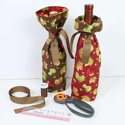 Quick and Easy Wine Bag Pattern