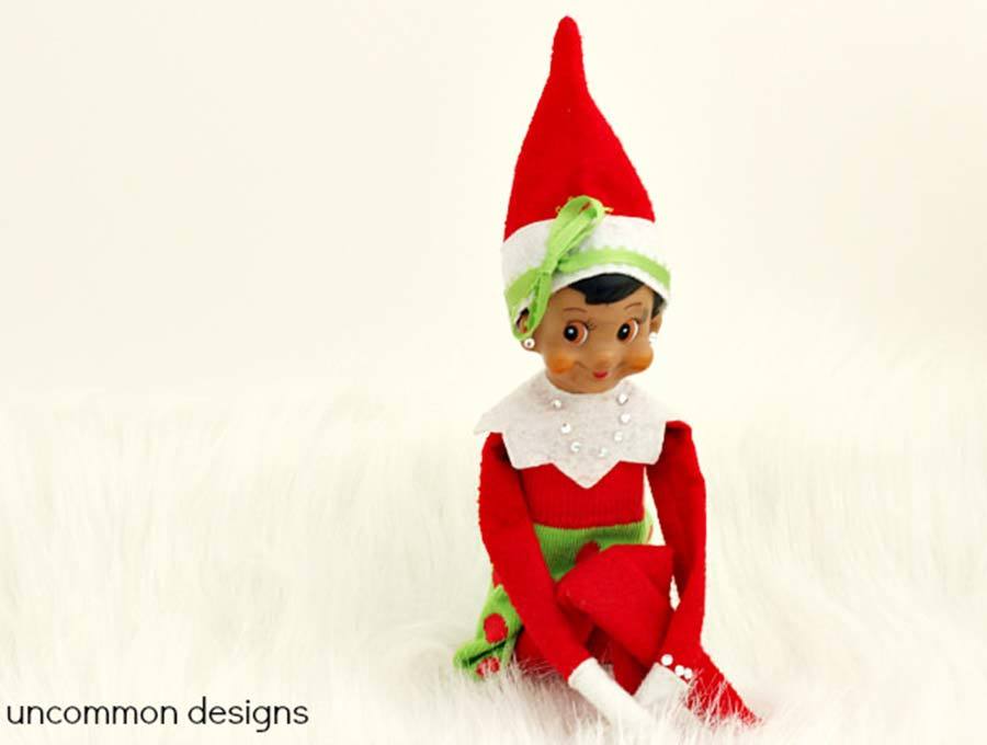 Free DIY Elf On The Shelf Clothes Patterns ⋆ Hello Sewing