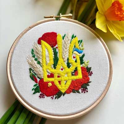 Stitch for Ukraine – embroidery with a cause