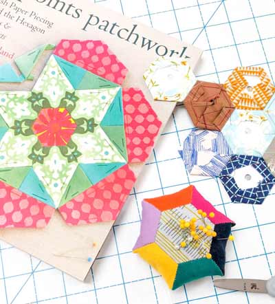 How to Make an English Paper Pieced Pincushion