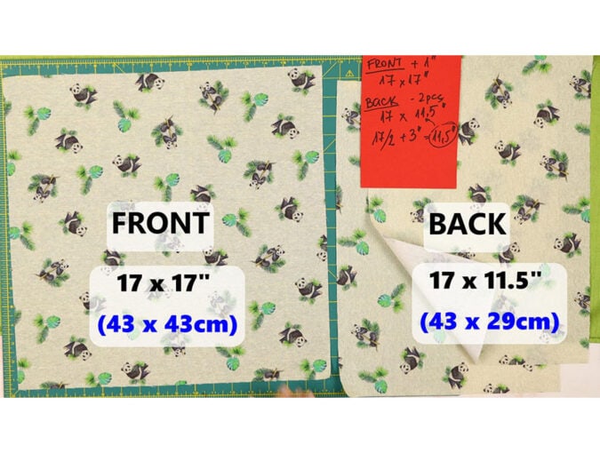 How To Make An Envelope Pillow Case In *JUST* 10 Minutes ⋆ Hello Sewing