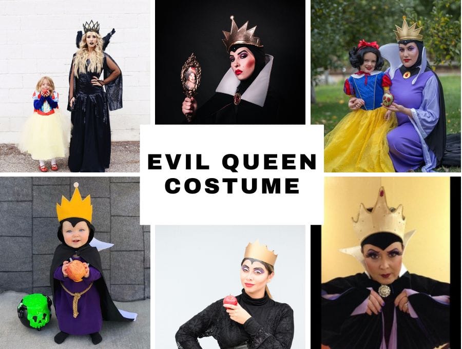 homemade evil queen costume