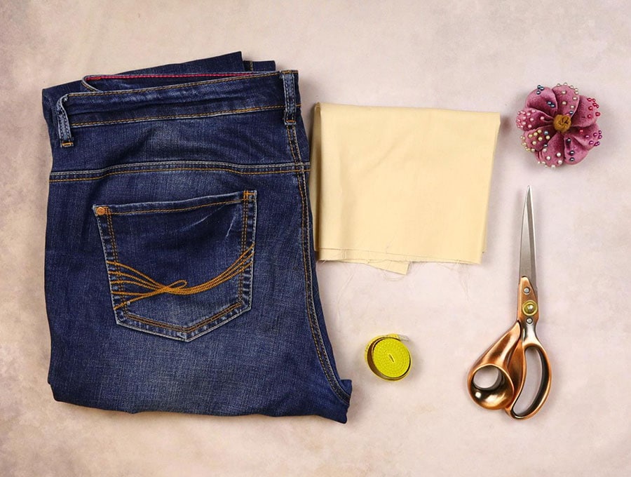 extending jeans and pants pockets - supplies