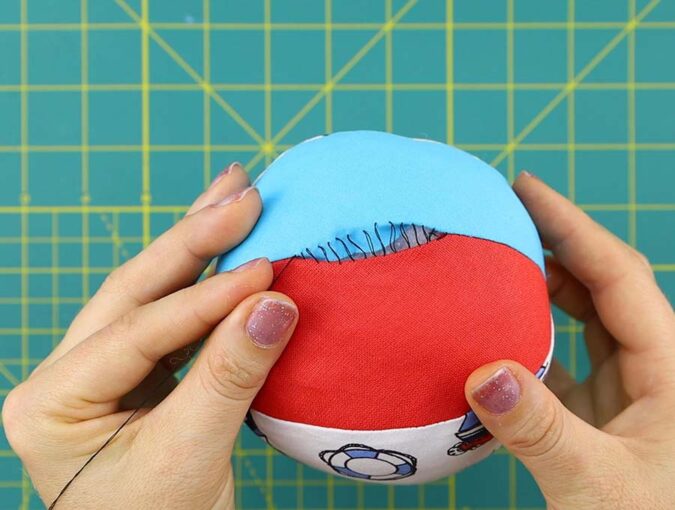 How To Sew A Ball / Sphere Sewing Pattern For A Nice Round Shape ⋆ ...