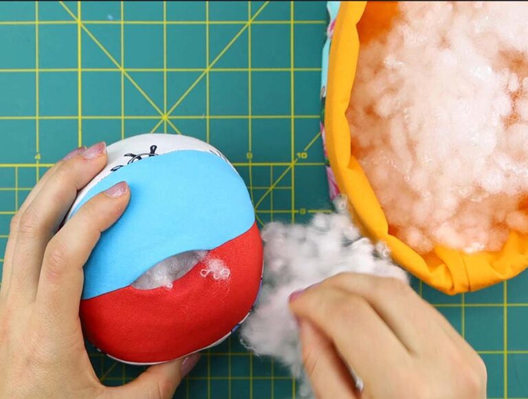 How To Sew A Ball / Sphere Sewing Pattern For A Nice Round Shape ⋆ ...