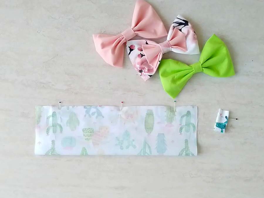 how to make hair bows with fabric