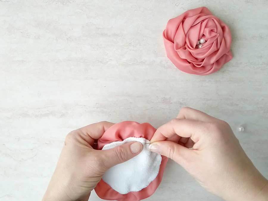 DIY Fabric Rosette  How to Make Fabric Rosettes