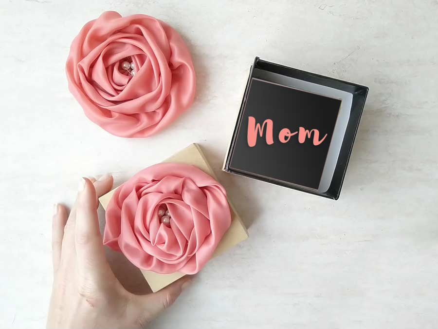 How to make fabric flowers  DIY satin flowers - I Can Sew This