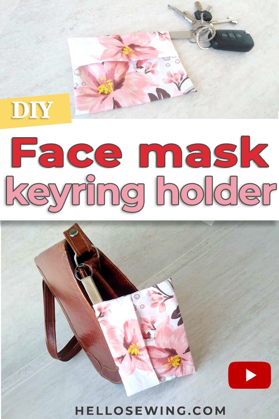 DIY Face Mask Pouch – Sewing tutorial – Sewing