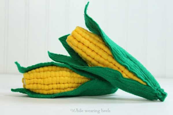 Felt Corn Tutorial