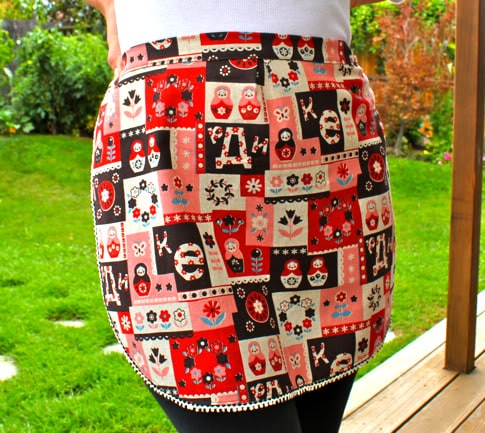 fat quarter apron