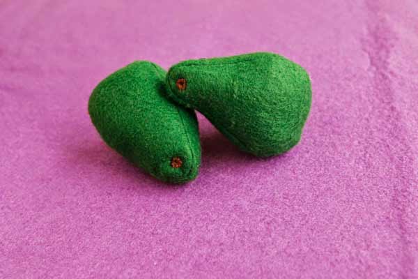 Felt Avocado