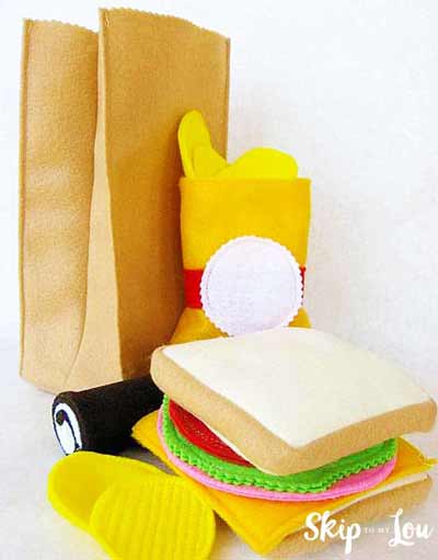 Felt Brown Bag Lunch Tutorial