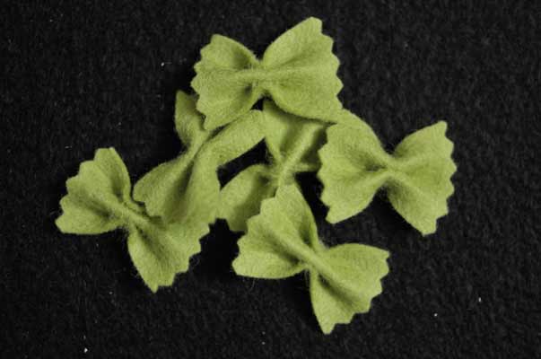 Felt Farfalle (Bowtie) Pasta