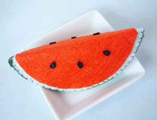 Felt Watermelon slice