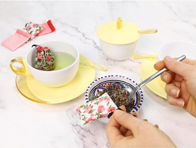 How To Make DIY Reusable Tea Bags (VIDEO) ⋆ Hello Sewing