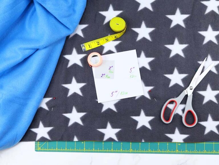 How To Make A No Sew Fleece Tie Blanket 4 Different Ways To Tie ⋆