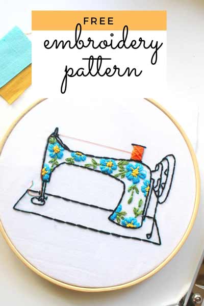 26+ Free Hand Embroidery Patterns (Adorable And Easy) ⋆ Hello Sewing