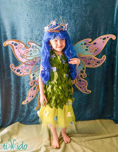 No-Sew DIY Fairy Costume