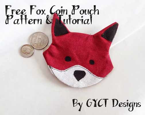 Fox coin purse