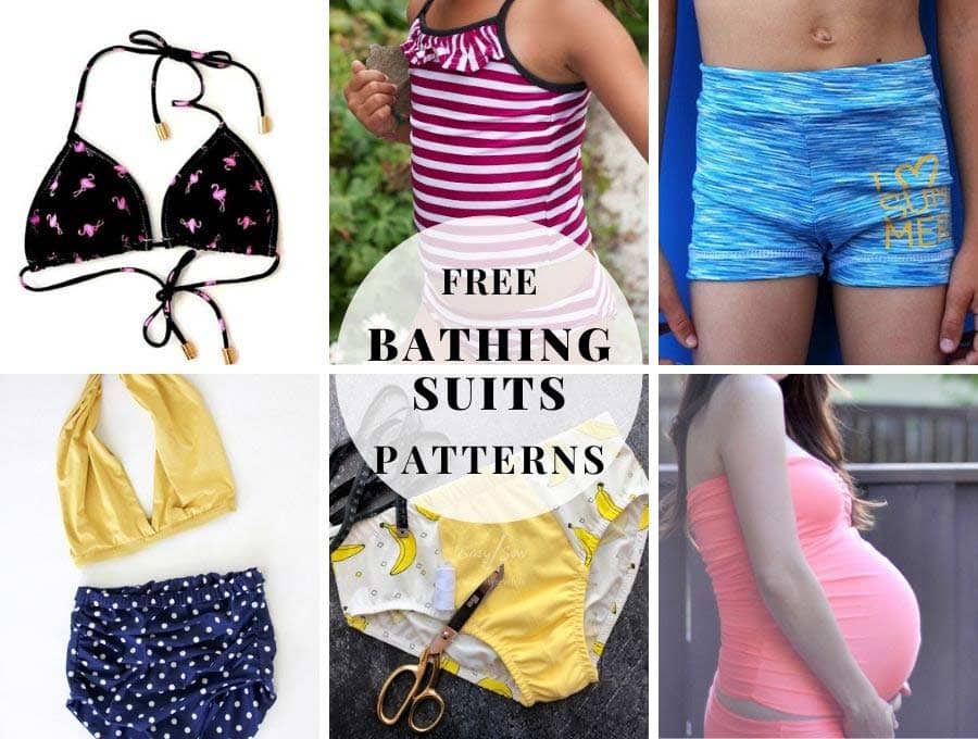 Top 10 Free Swimwear Patterns For All The Family 