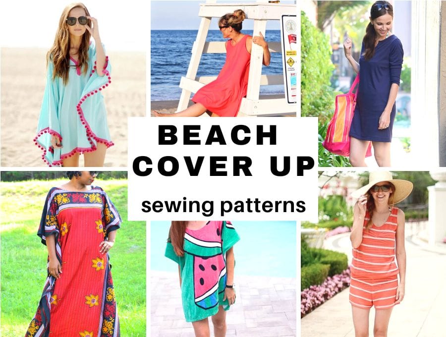 Beach Cover Up Sewing Patterns Stylish And Easy Swimsuit Cover Up