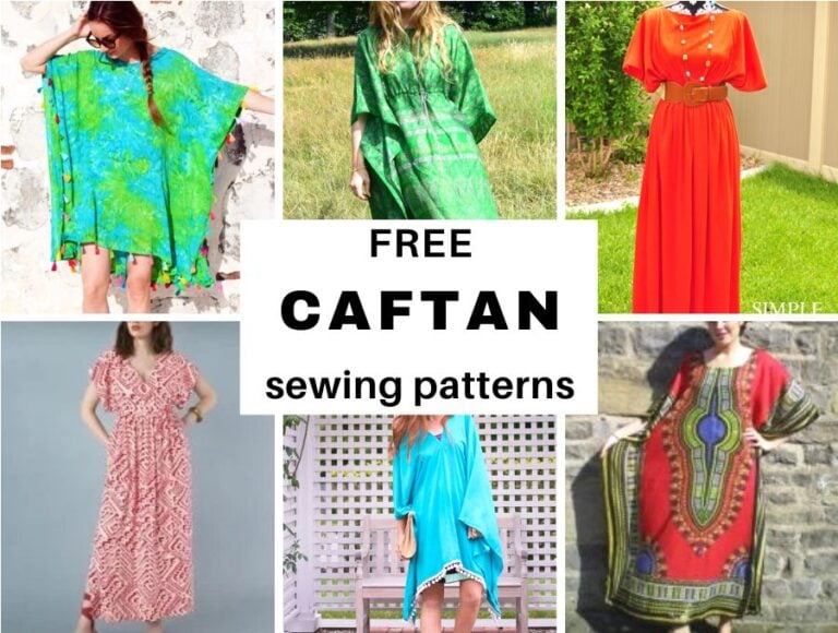 Free Caftan Sewing Patterns – Lovely Kaftans You Can Sew