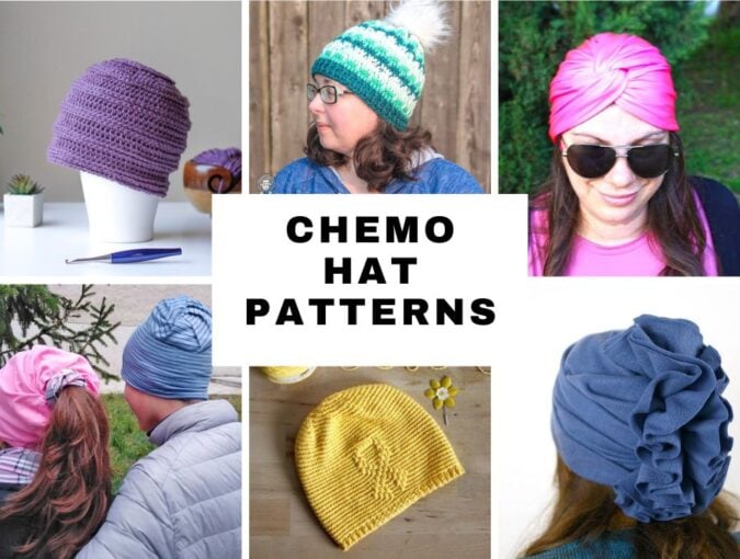 Knit chemo deals caps