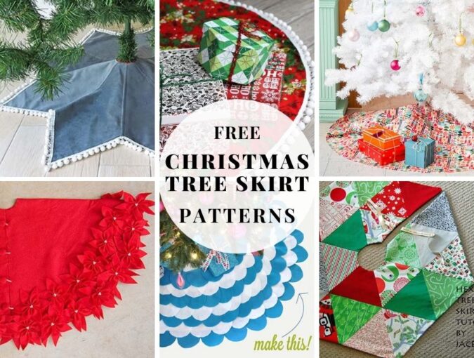 free tree skirt patterns for christmas