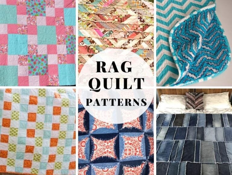13+ Rag Quilt Patterns – Beautiful, Easy and FREE