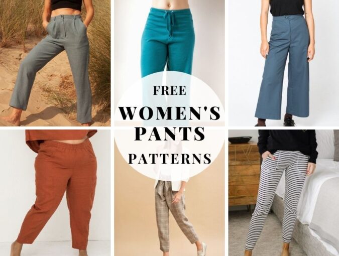 knotty pants for women – Hallå Patterns