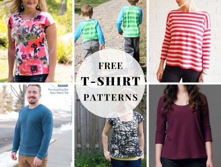 Sew Easy: Free T-shirt Sewing Patterns