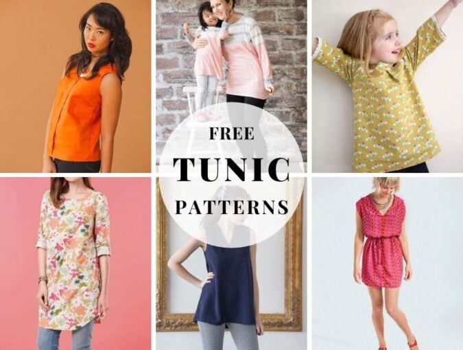 Tunic sewing pattern  Wardrobe By Me - We love sewing!