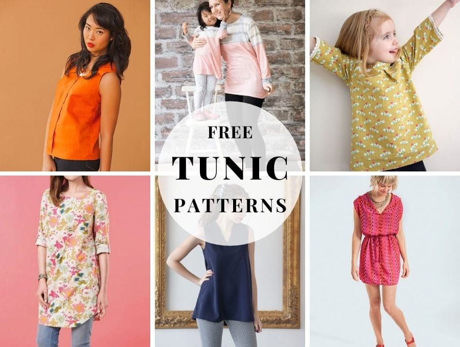 Free Sewing Pattern - Girls Sweatshirt Tunic - Life Sew Savory