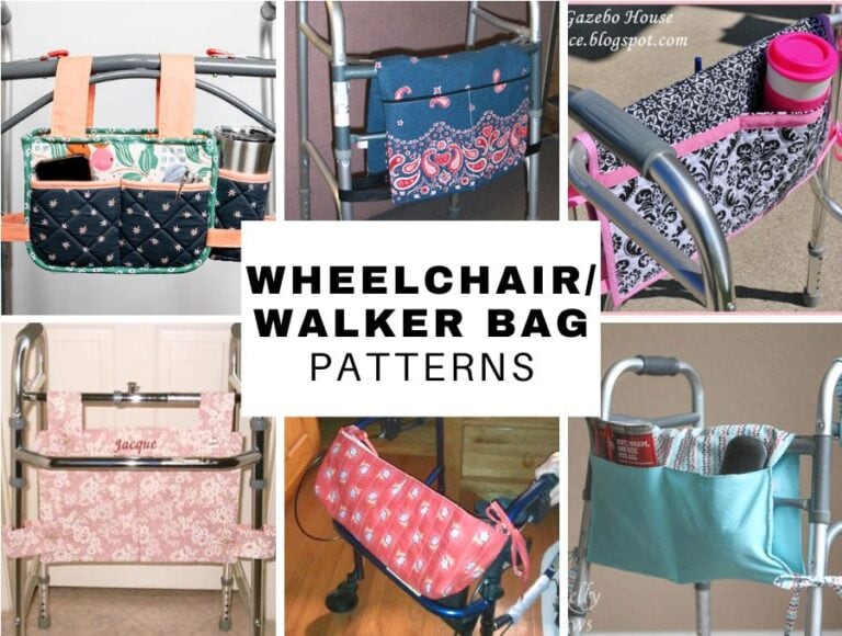 Free Wheelchair and Walker Bag Patterns