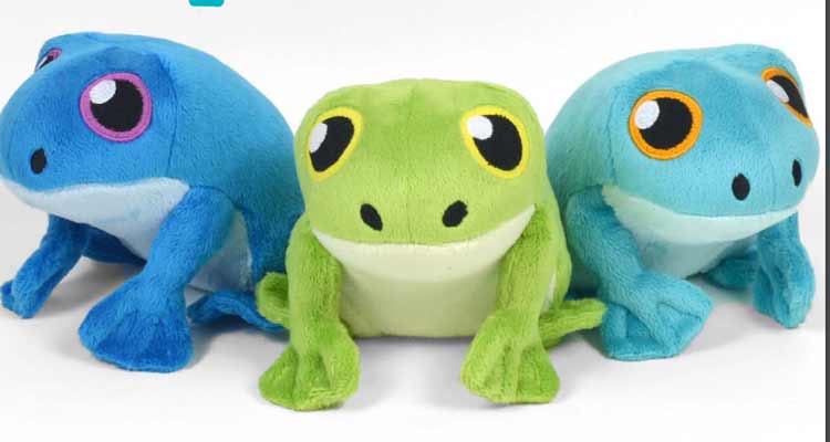 Frog plush pattern