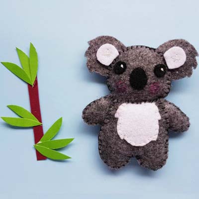 free koala plushie pattern