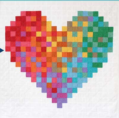 Full heart quilt pattern