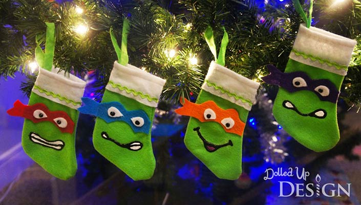fun character stockings for the kids