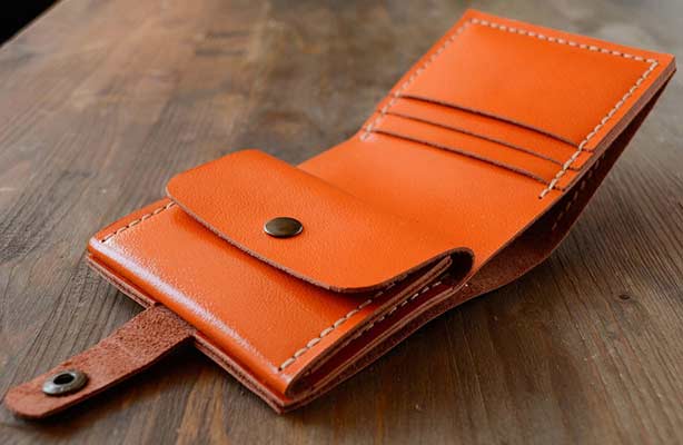 men's leather wallet