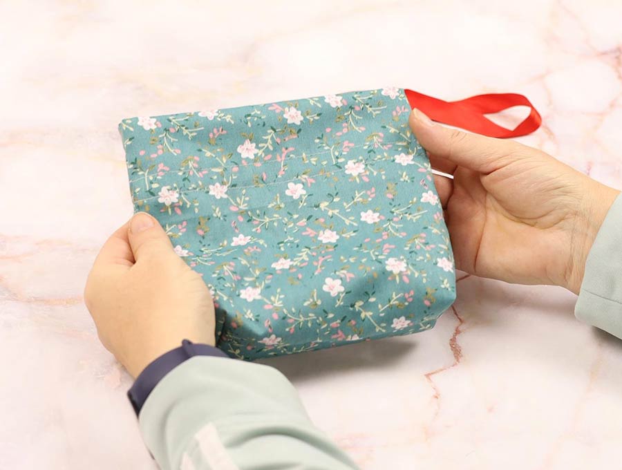 sewn gift bag