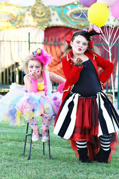 Cute clown costumes for girls hotsell