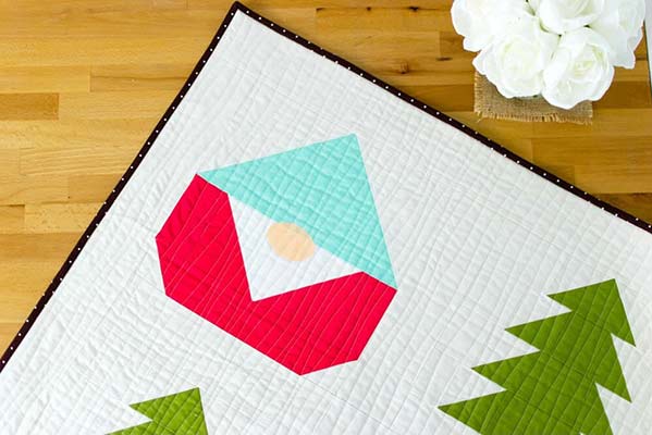 gnome quilt block