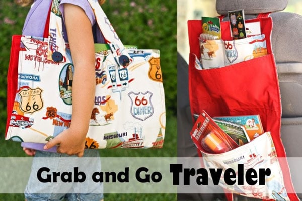 grab and go traveler - bag and hanging organizer