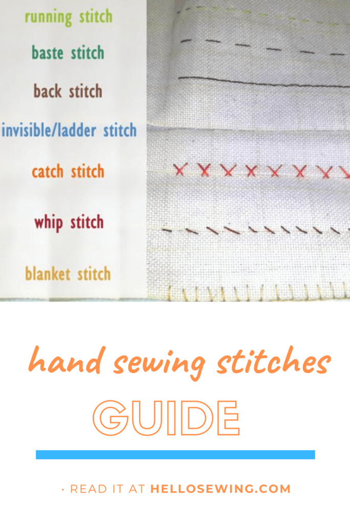 6 Basic Hand Sewing Stitches To Us For Making Softies – Mignon